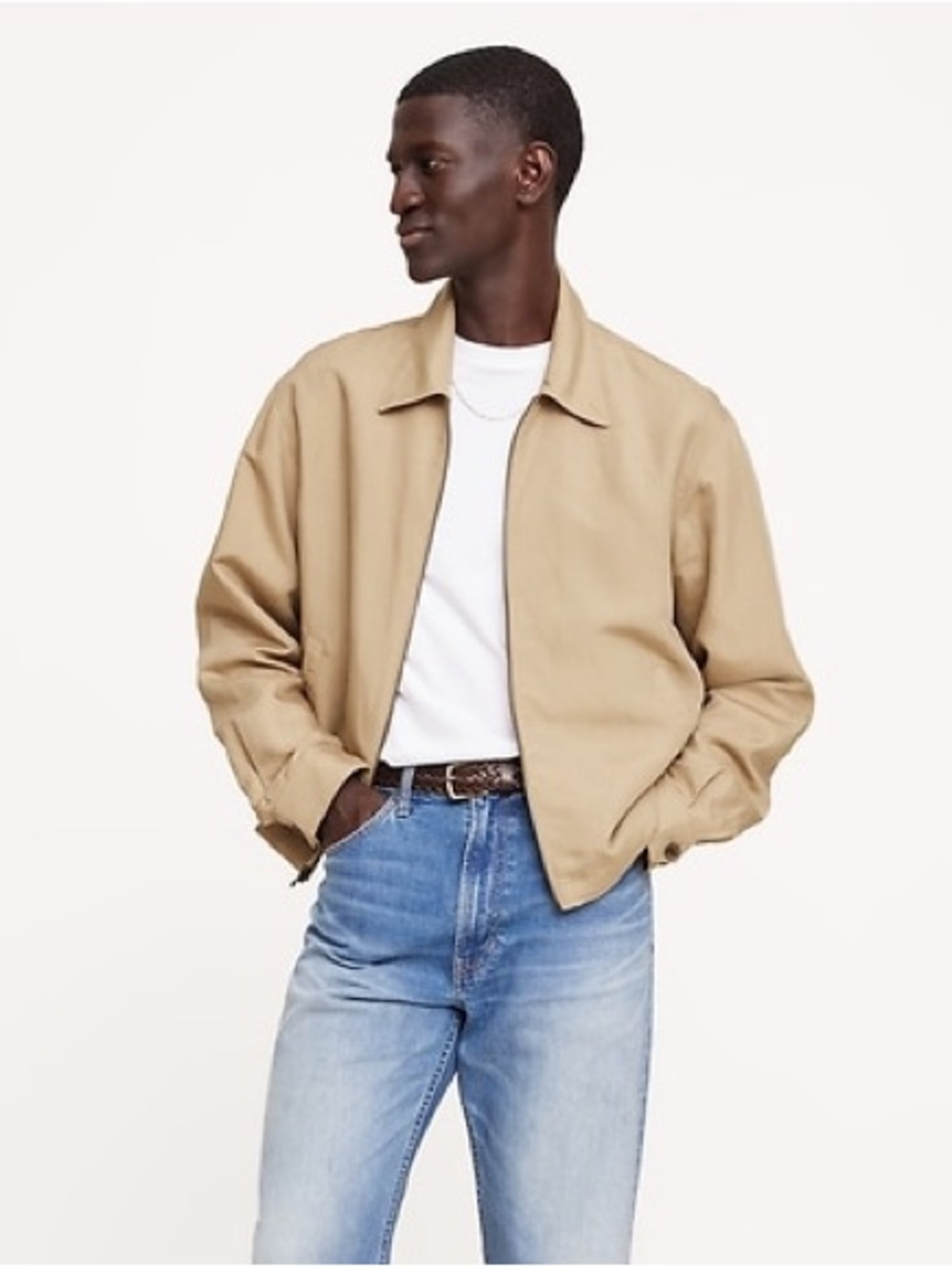 Banana Republic Tencel Linen Garage Jacket - Picture 2 of 7